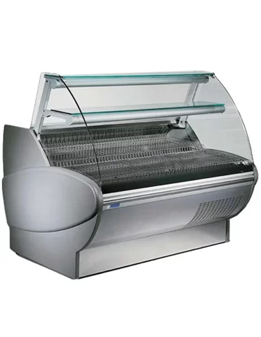 Vitrine prestige charcutaria inox c/grupo – Vitrines à viande – CNI - Carlos Nunes e Irmãos - Comércio de Frio Industrial